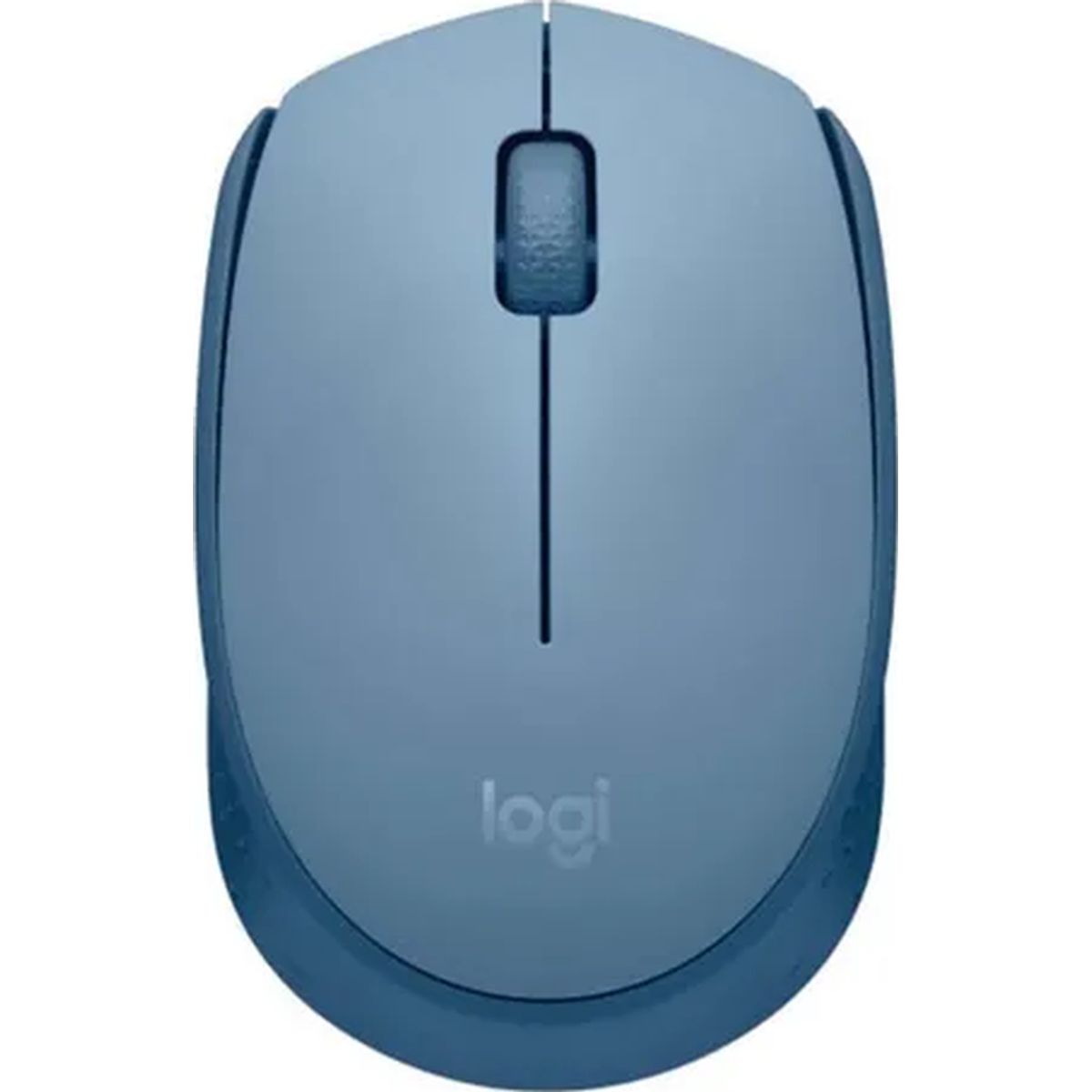 GENERICO - Mouse Logitech M170 inalámbrico azul gris