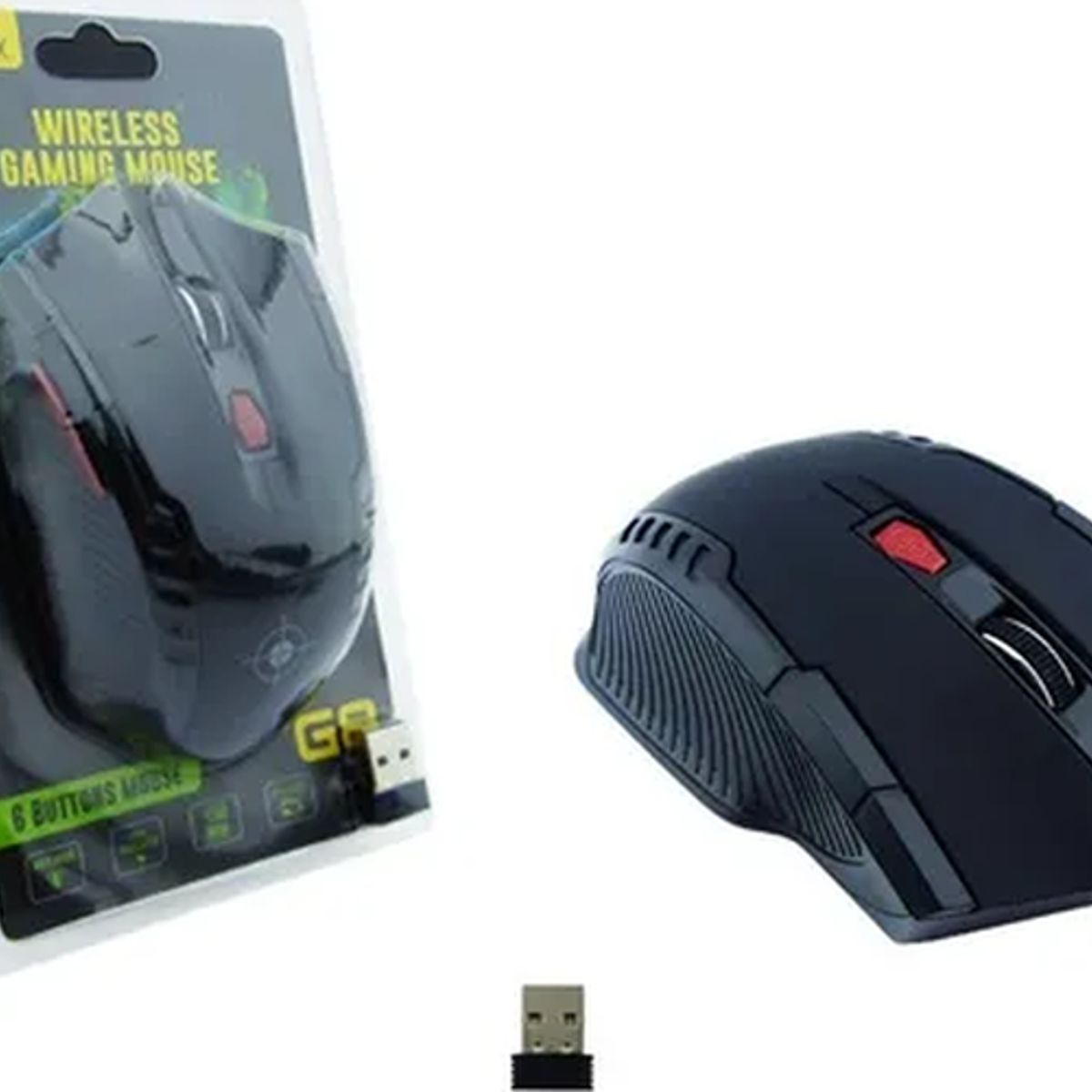 GENERICO - Mouse gamer G8 Gamepro-x6 inalámbrico negro