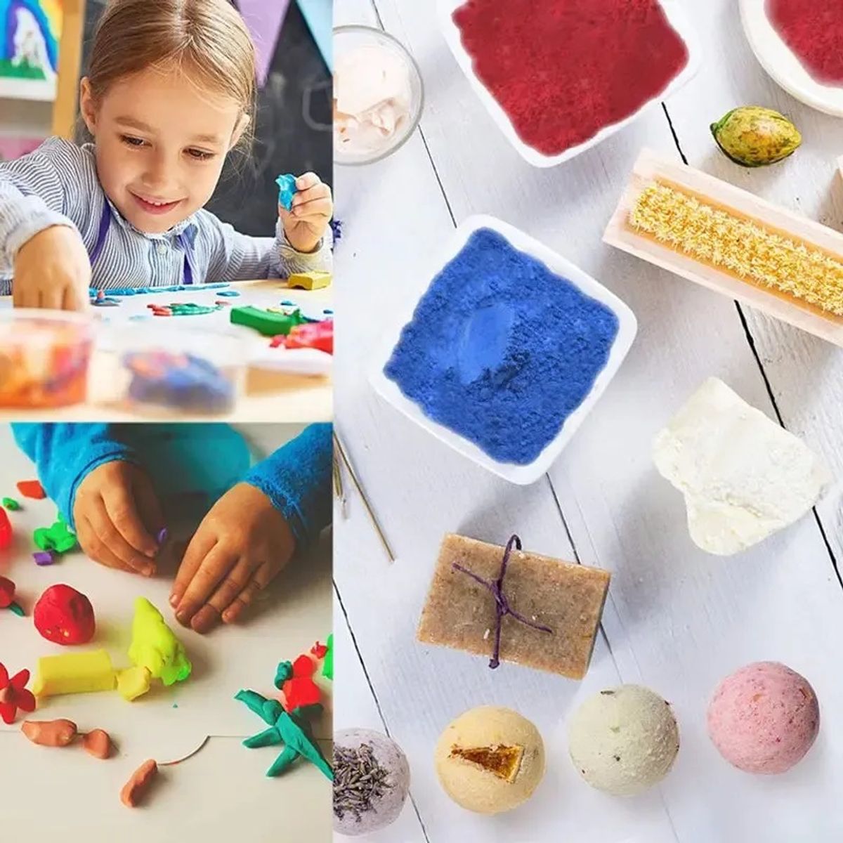 GENERICO - Pigmento En Polvo Para Resina, Pinturas, Etc. 500 grs Blanco