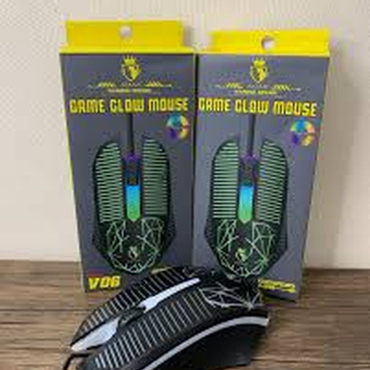 GENERICO - Mouse gamer Aoas V06 retroiluminado usb