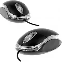 GENERICO - Mouse óptico usb negro