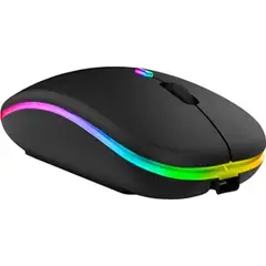 GENERICO - Mouse inalámbrico recargable bluetoothmacpc