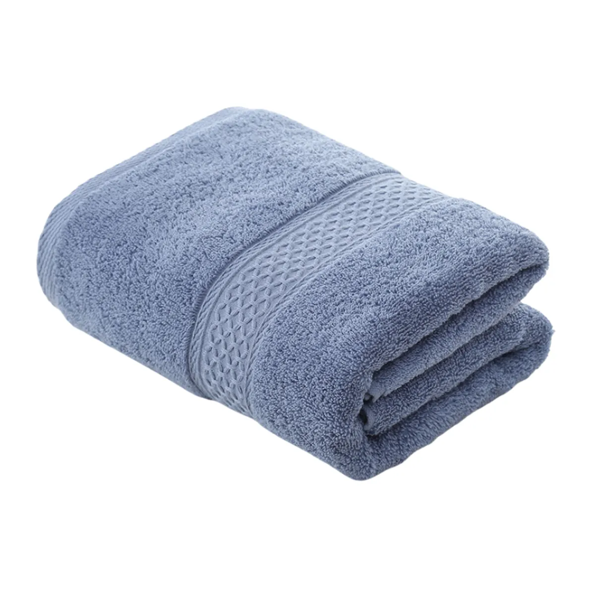 GARSIL - Toalla de Baño Cuerpo Azul 100% Algodon Gruesa