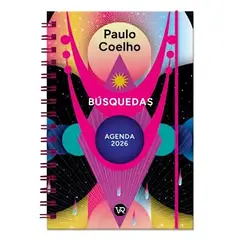 TOP10BOOKS - Agenda 2026-Paulo Coelho-Busquedas-Magenta-Anillada-Paulo Coehlo