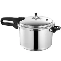 TEFAL - Olla a Presion 6 Litros Marca Francesa Color Plateado