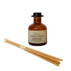 GENERICO - Difusor de Varillas Vainilla, Canela y Chocolate - Calidez y Confort para tu Hogar - 150 ml