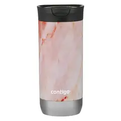 CONTIGO - Mug Vaso Huron Couture Rose Quartz Térmico 473 Ml