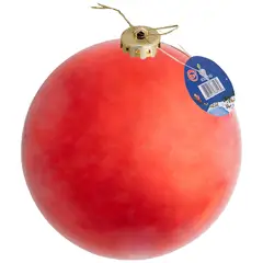 PROPLASTIC - Esfera navideña de 15 cms color rojo