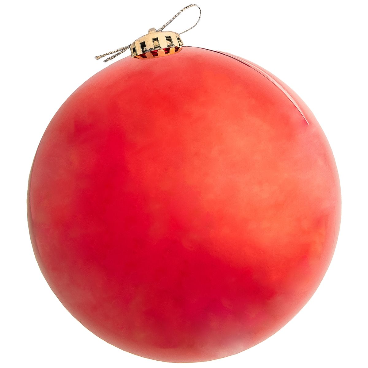 PROPLASTIC - Esfera navideña de 15 cms color rojo