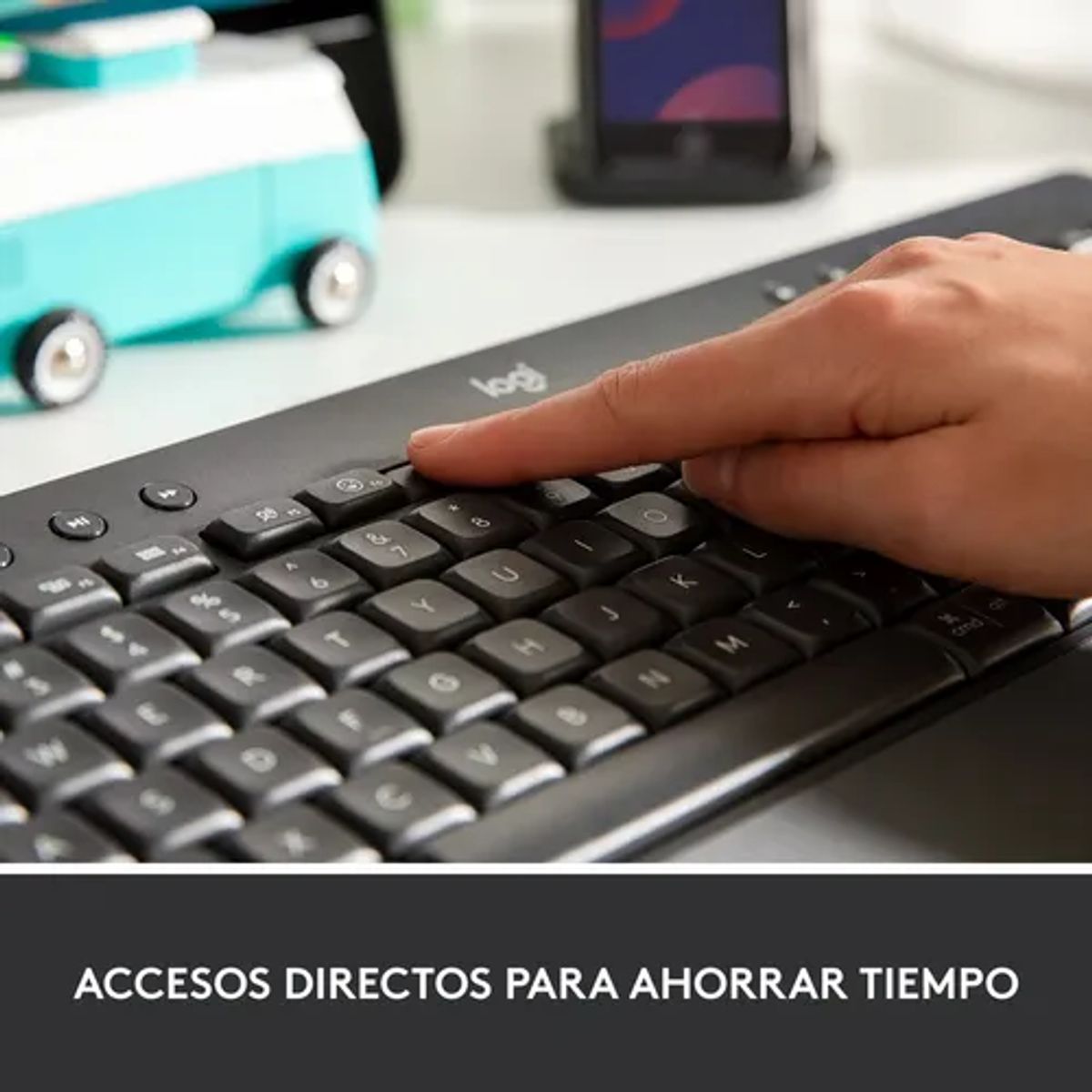 GENERICO - Teclado Logitech Signature K650 ergonómico negro español