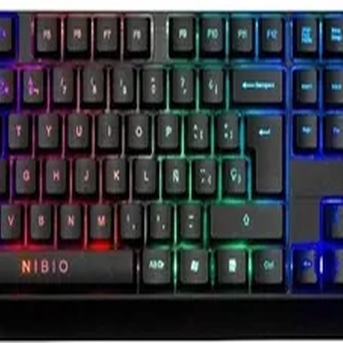 GENERICO - Teclado Nibio Strike rgb negro español