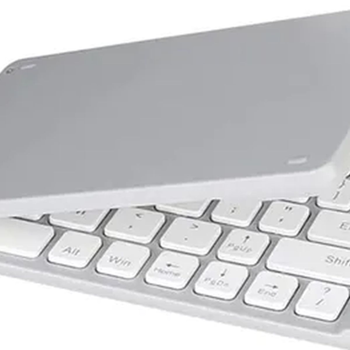 GENERICO - Mini teclado plegable bluetooth inalámbrico blanco