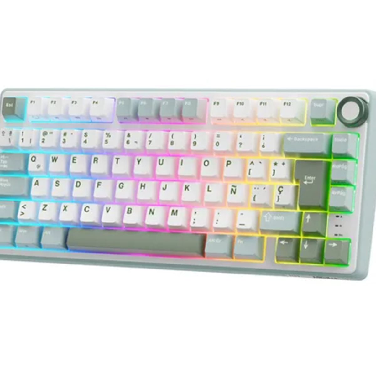 GENERICO - Teclado mecánico RK R75 español 75%