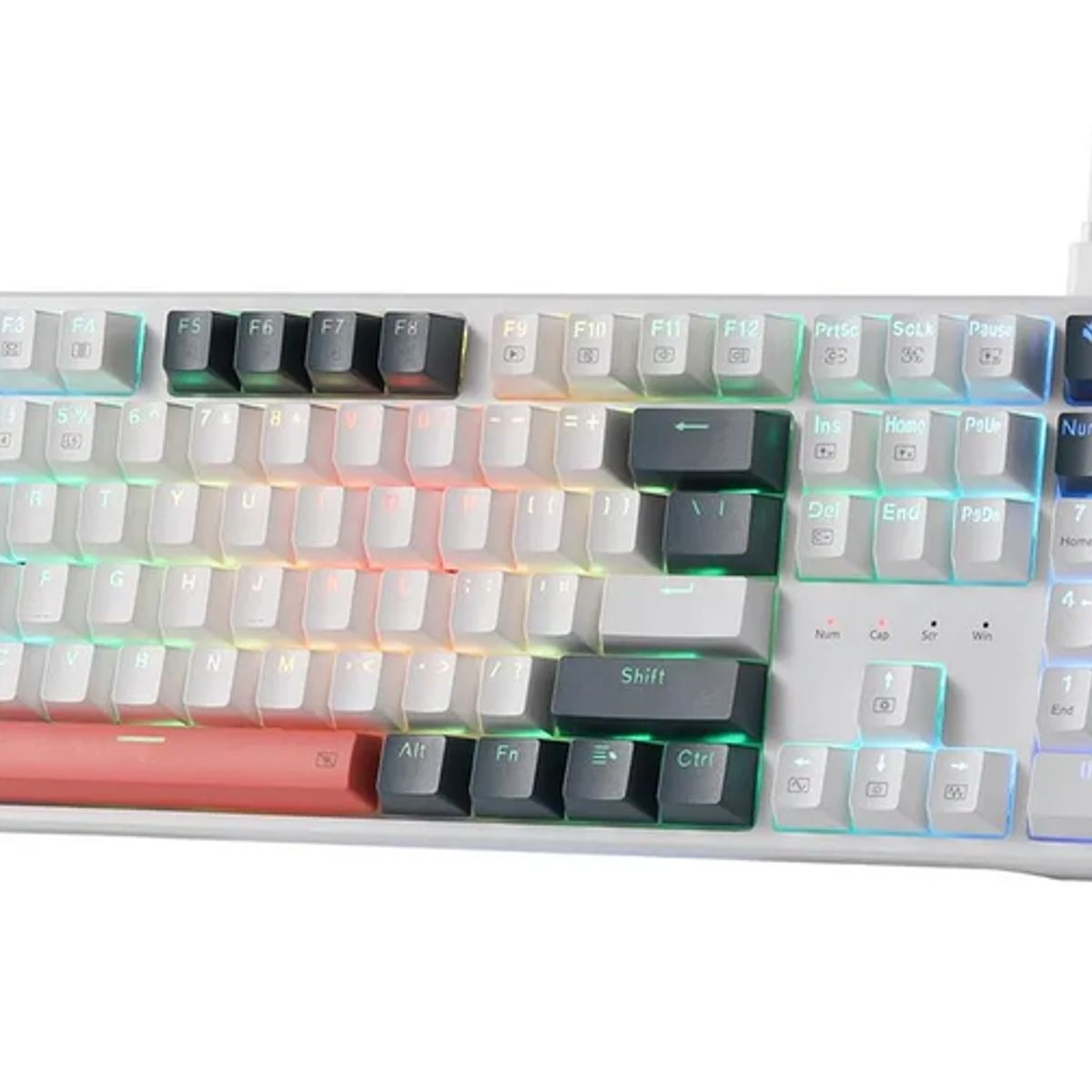 GENERICO - Teclado Redragon Trundle K668 rgb switch rojo