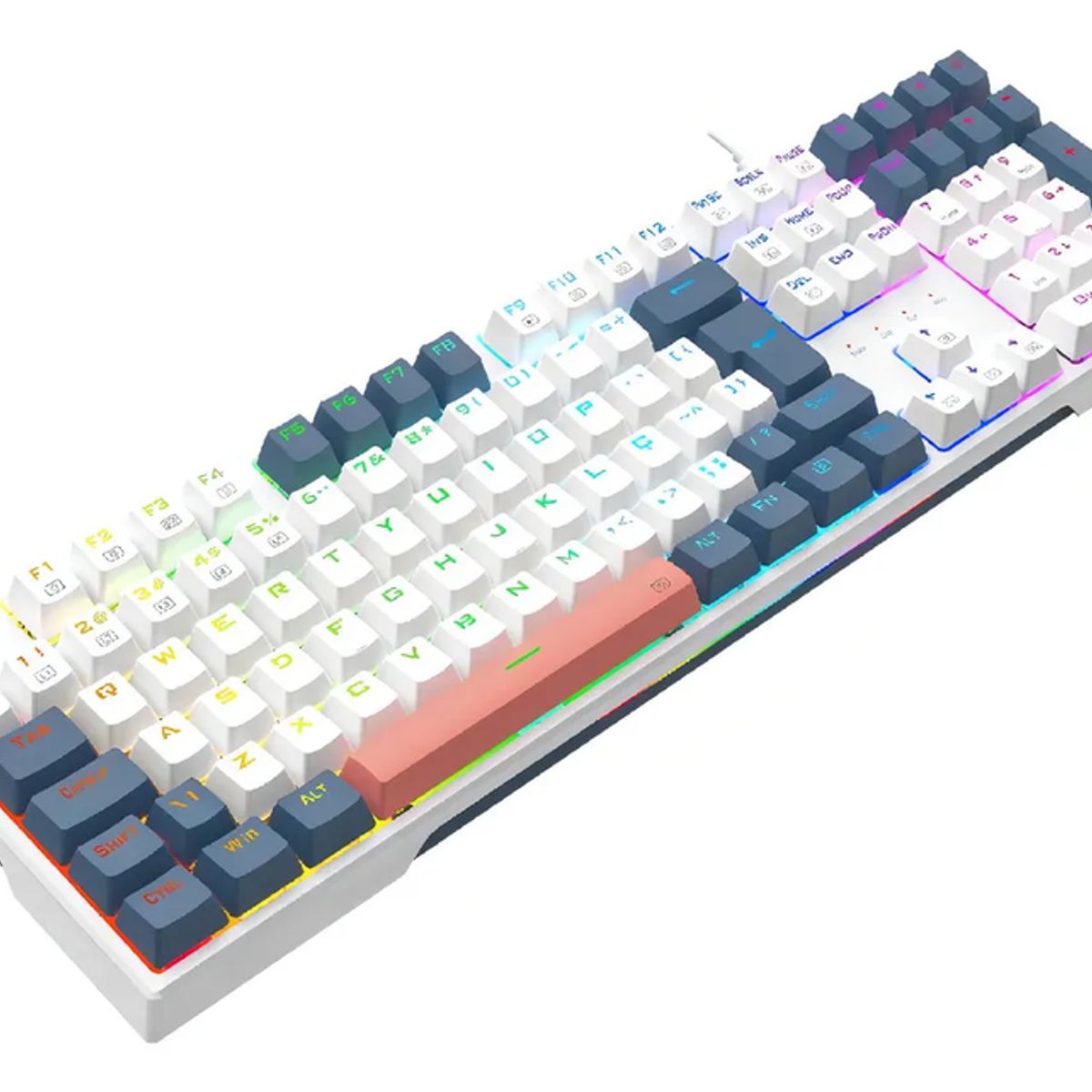 GENERICO - Teclado Redragon Trundle K668 rgb switch rojo