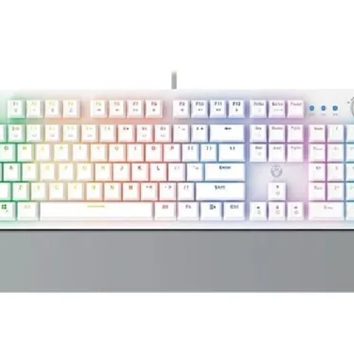 GENERICO - Teclado Fantech Maxpower MK853 rgb negro