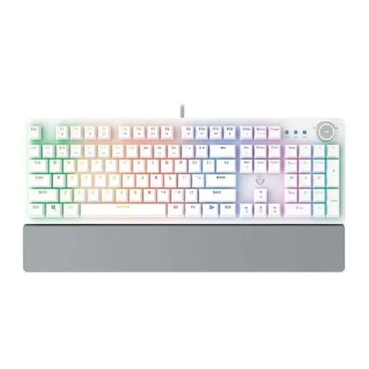 GENERICO - Teclado Fantech Maxpower MK853 rgb negro