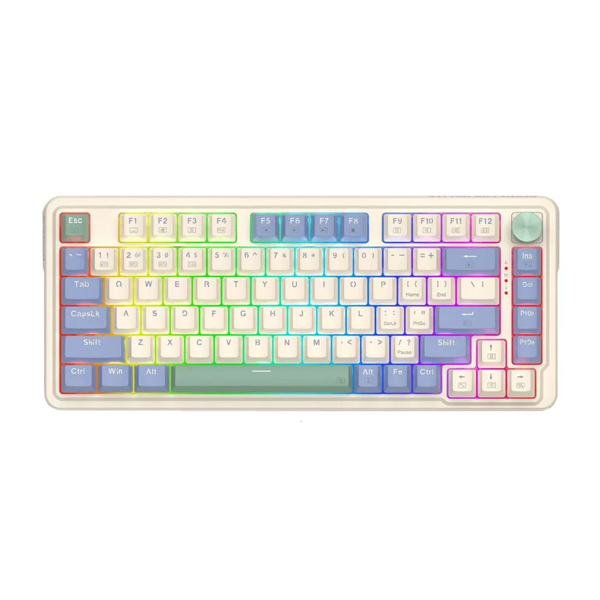 GENERICO - Teclado Redragon español latino pastel rgb