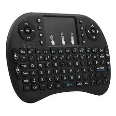 GENERICO - Teclado bluetooth smart touchpad QWERTY negro