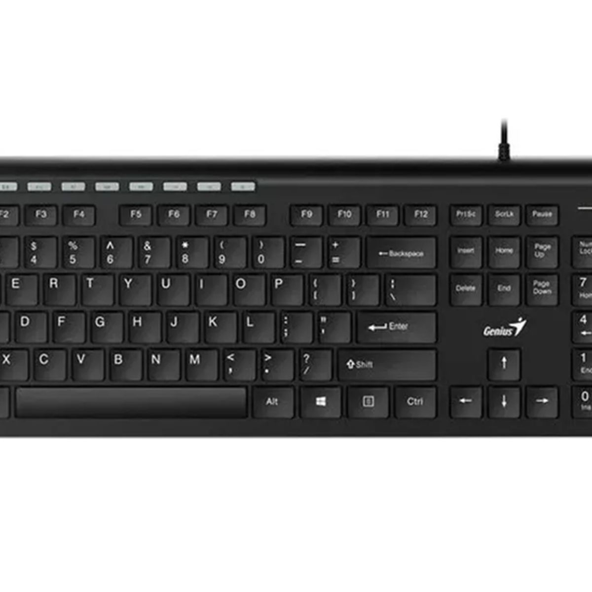 GENERICO - Teclado Genius Slimstar 230II usb negro