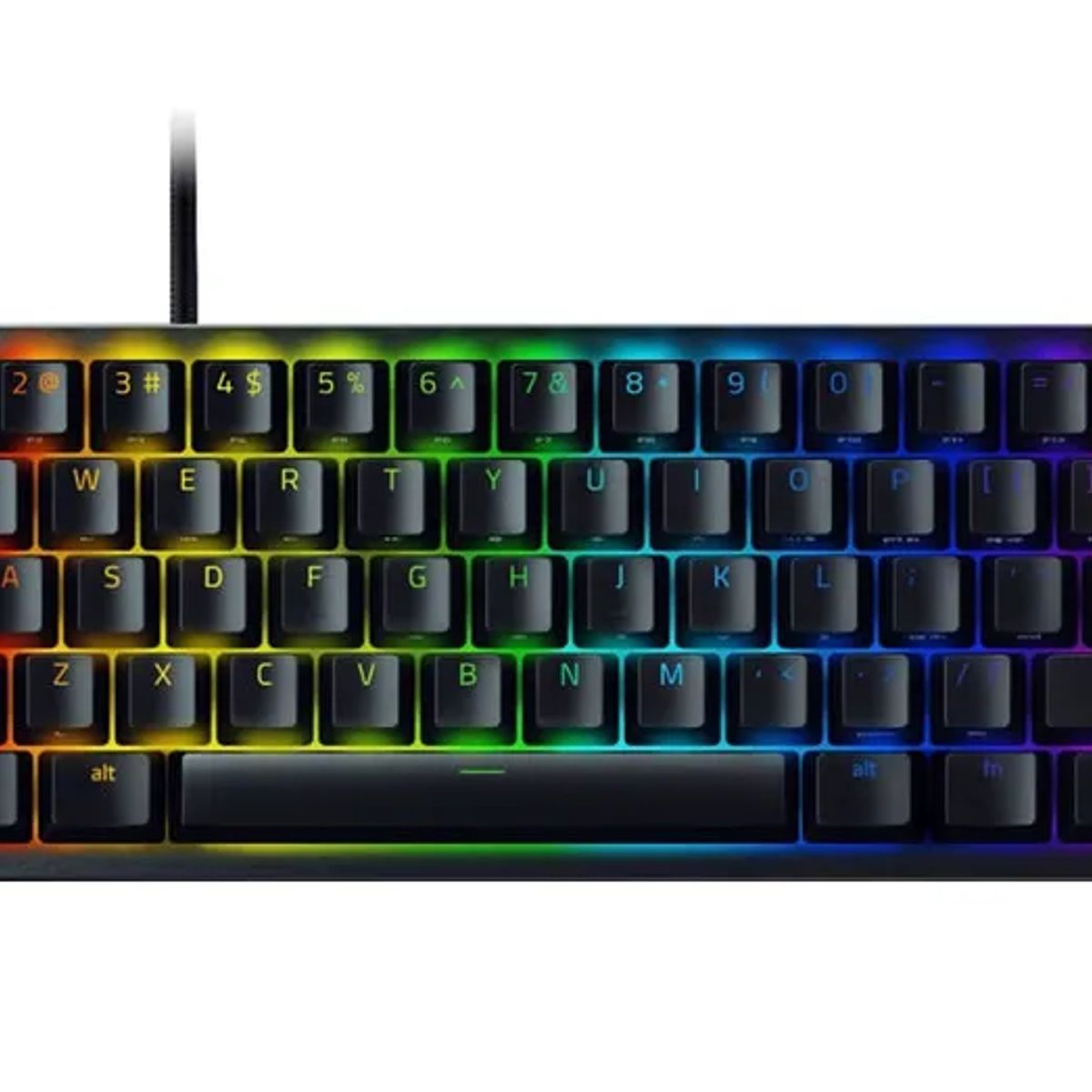 GENERICO - Teclado Razer Huntsman Mini switch purple español
