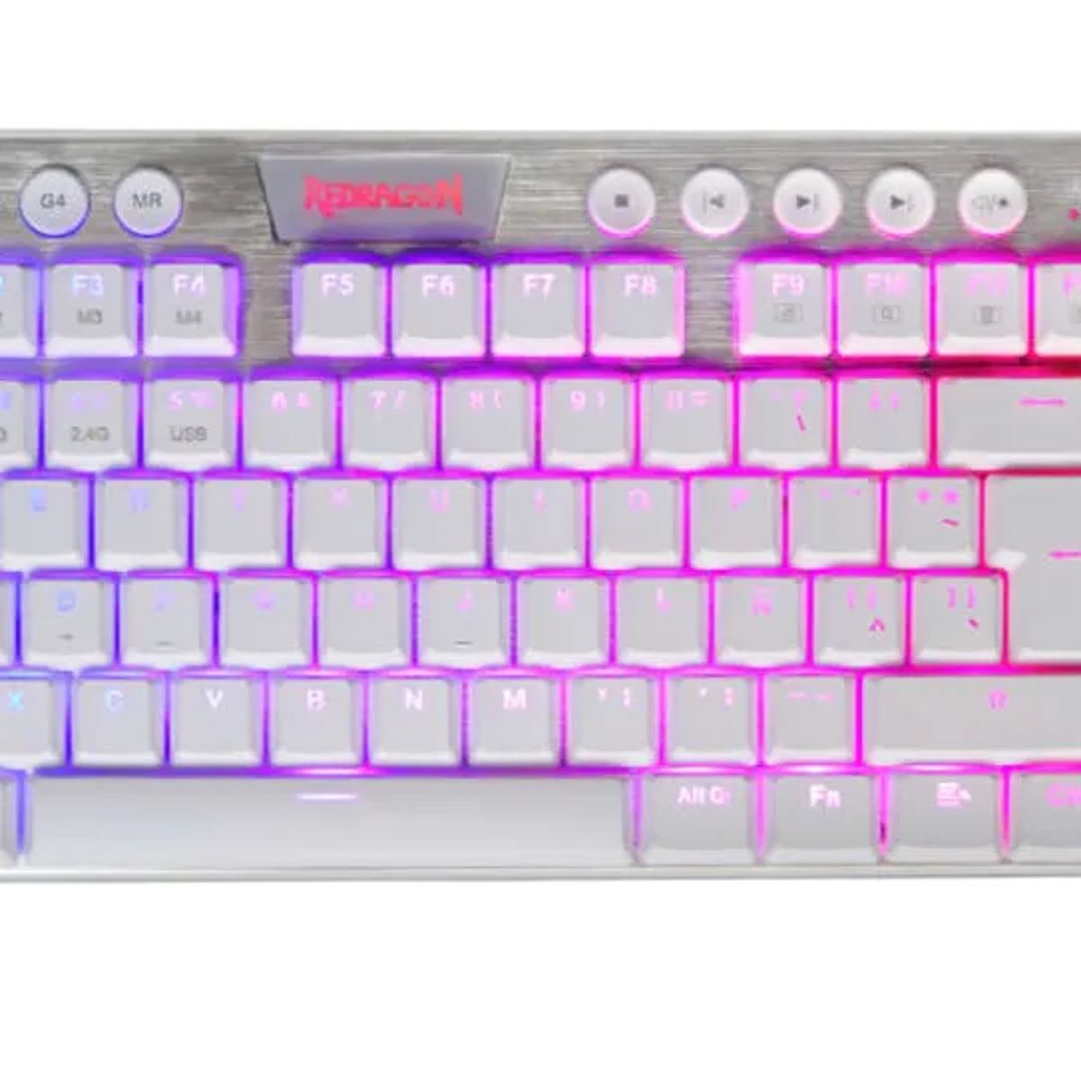 GENERICO - Teclado Redragon Horus K621w TKL inalámbrico blanco
