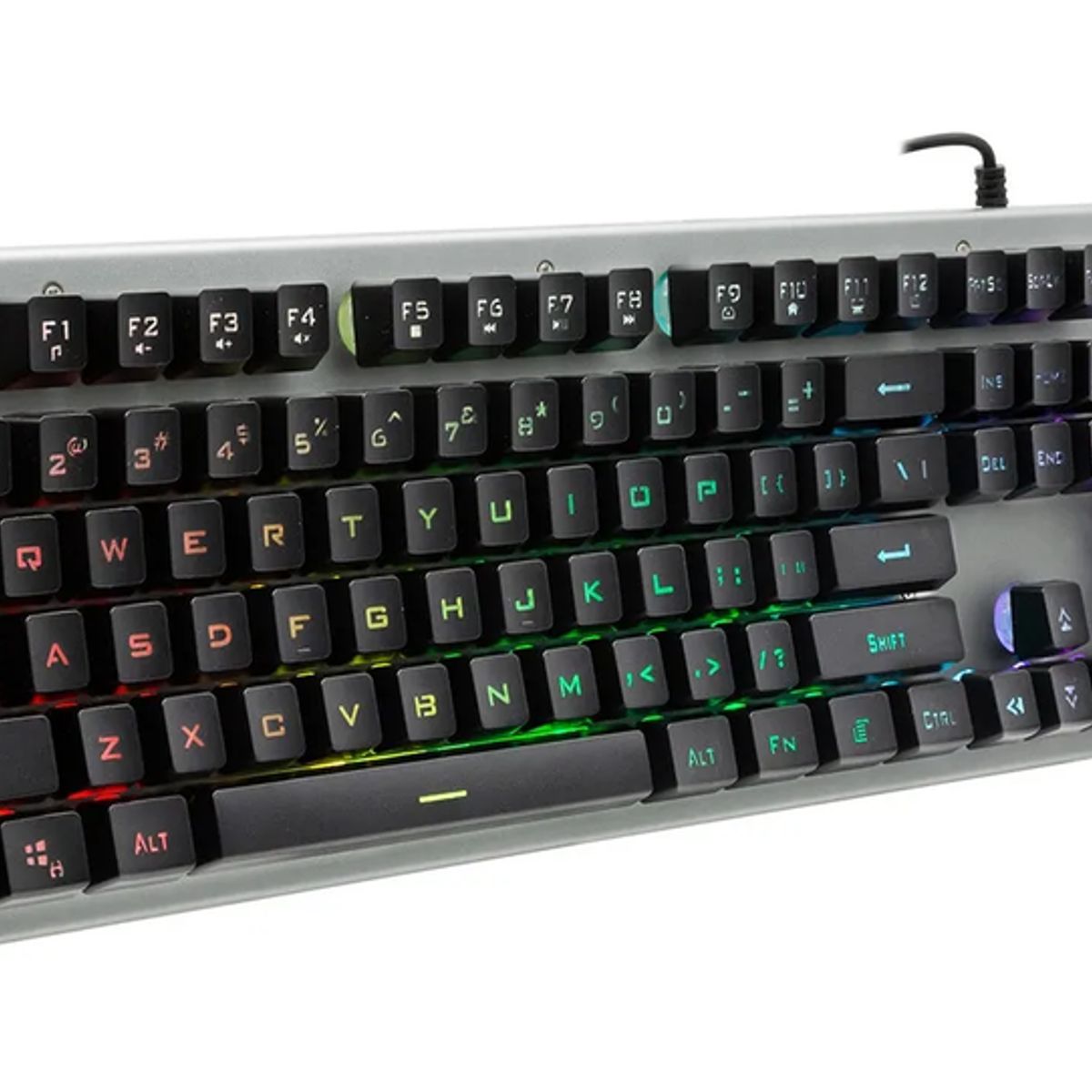 GENERICO - Teclado HP membrana rgb inglés negro