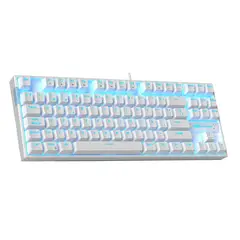 GENERICO - Teclado mecánico Magegee MK-Star blanco español