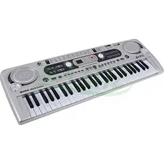 GENERICO - Teclado rk music infantil 54 notas gris