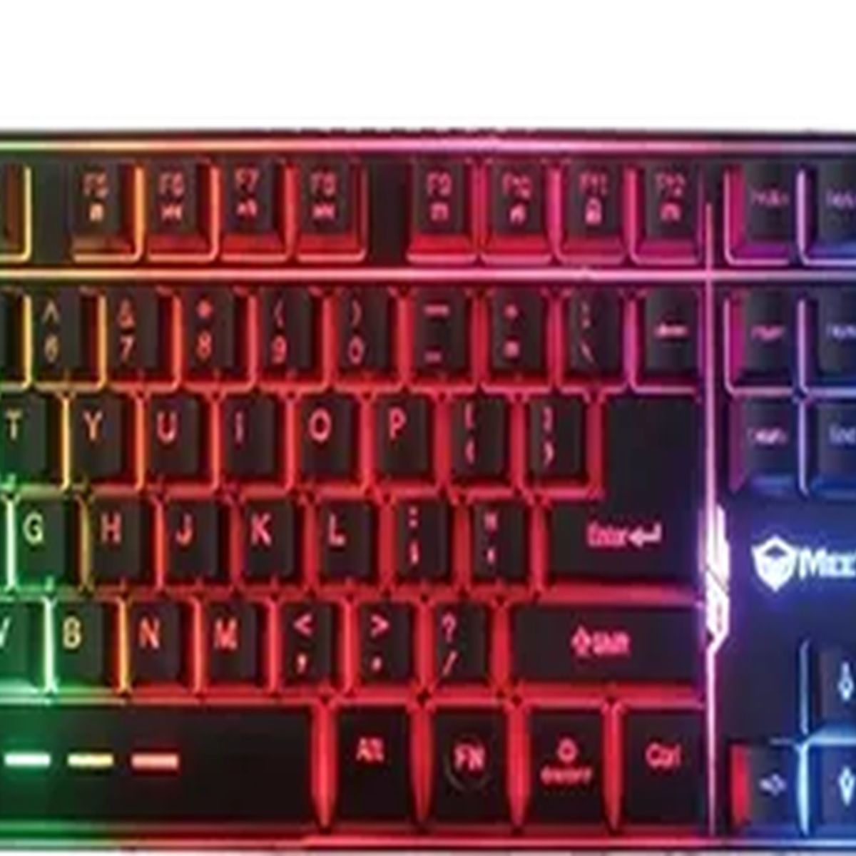 GENERICO - Teclado gamer usb meetion k9300 retroiluminado negro