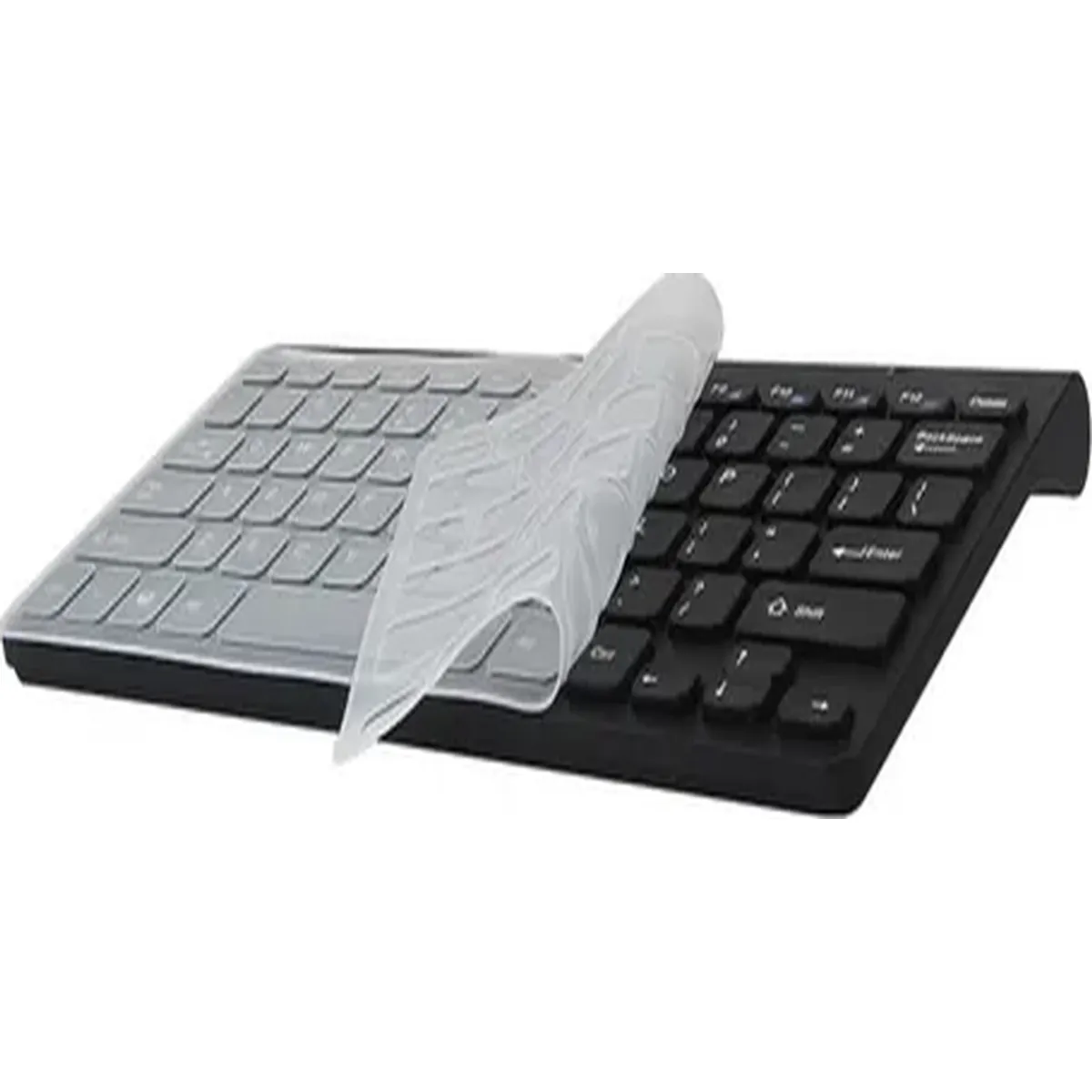 GENERICO - Teclado compacto usb meetion k400 silencioso negro