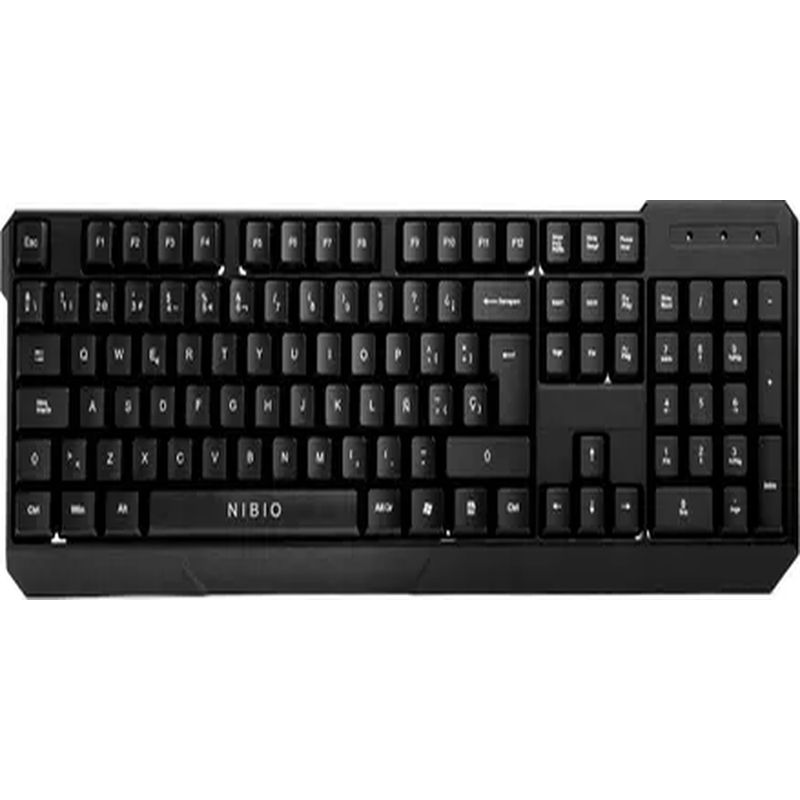 GENERICO - Teclado gamer nibio k200 strike rgb mrclick