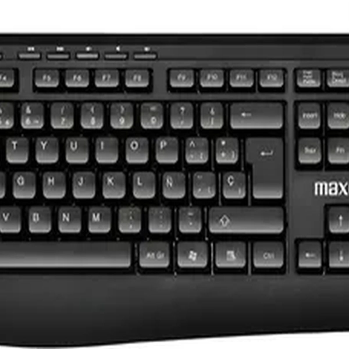 GENERICO - Teclado multifuncional maxell kb-100 usb negro
