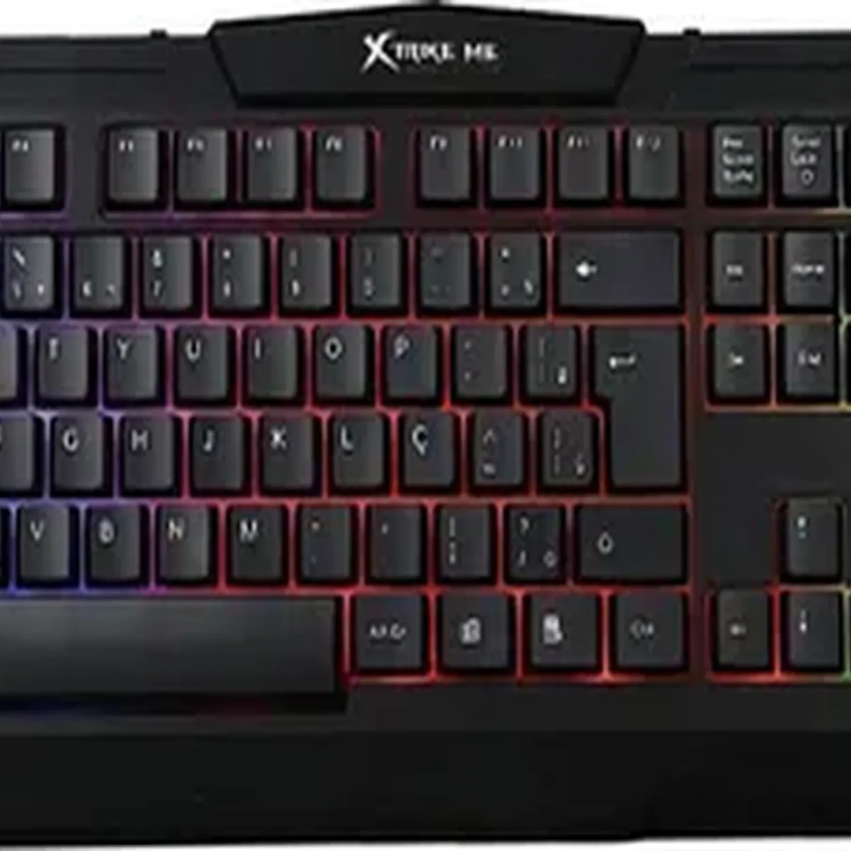 GENERICO - Teclado xtrike me kb-302 gamer usb iluminado negro