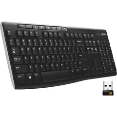 GENERICO - Teclado inalámbrico logitech k270 receptor 24ghz negro