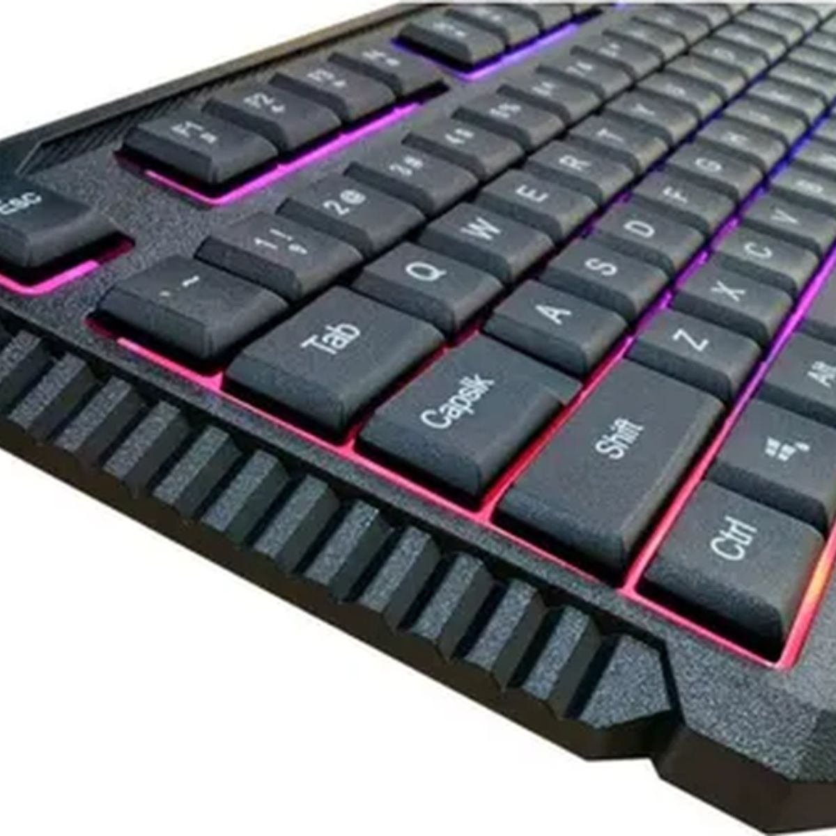 GENERICO - Teclado gamer hp k110 iluminado español revogames