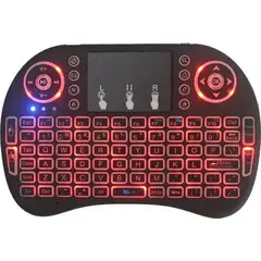 GENERICO - Mini teclado inalámbrico smart tv box pc control tv