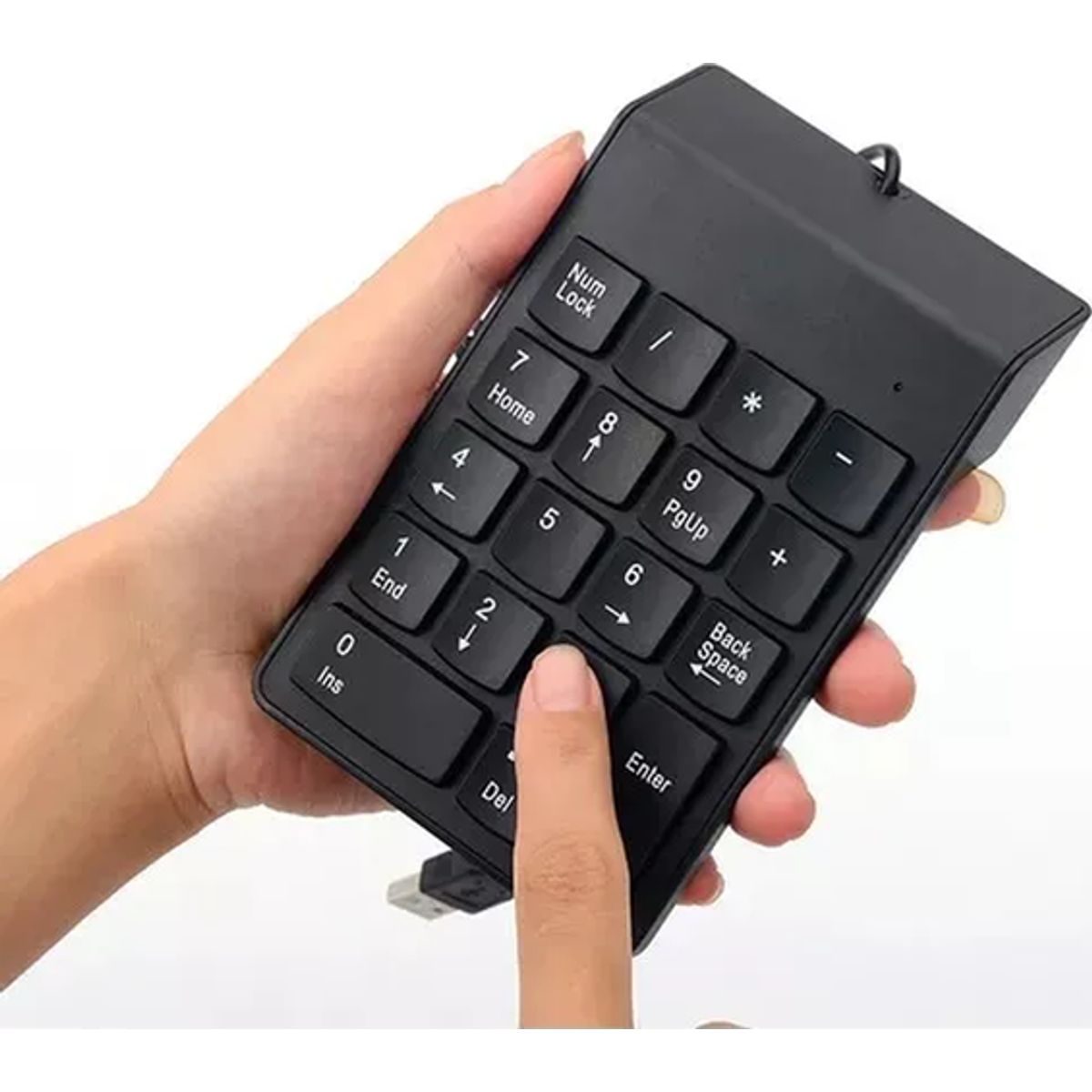 GENERICO - Teclado numérico usb notebook alámbrico fácil de usar