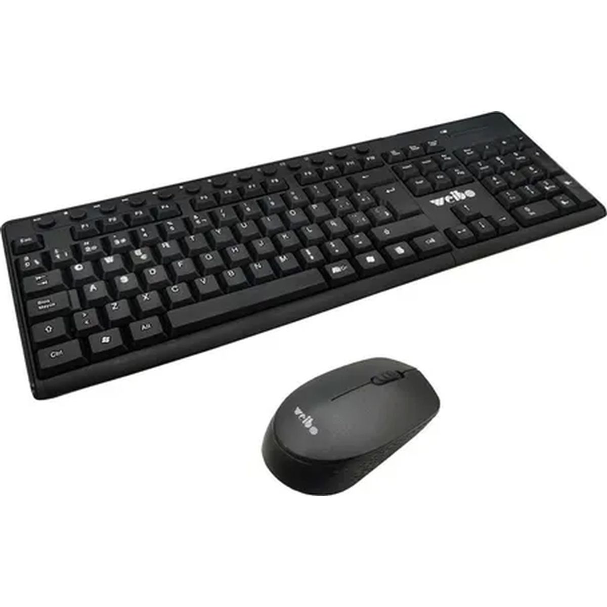 GENERICO - Teclado y mouse weibo numérico inalámbrico 24ghz