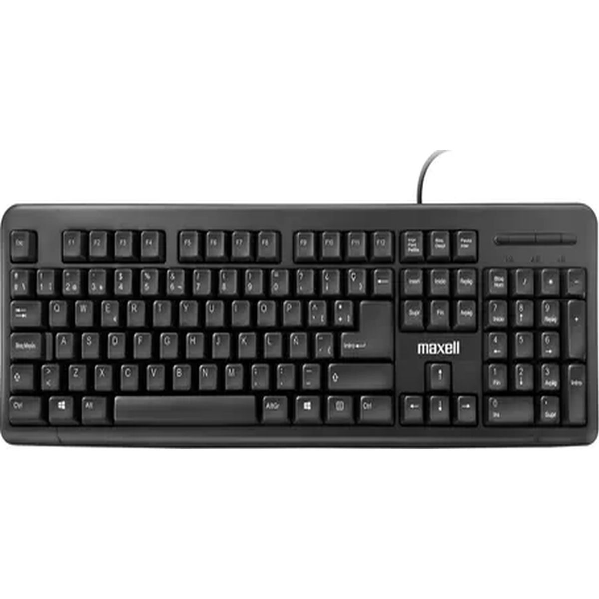 GENERICO - Teclado básico maxell kb-90 usb negro
