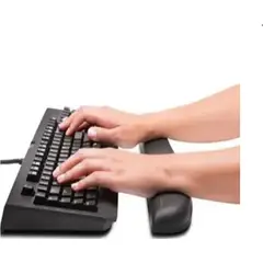 GENERICO - Apoya muñeca teclado genius pad negro