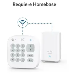 EUFY - Panel de seguridad Keypad solo compatible con Hub