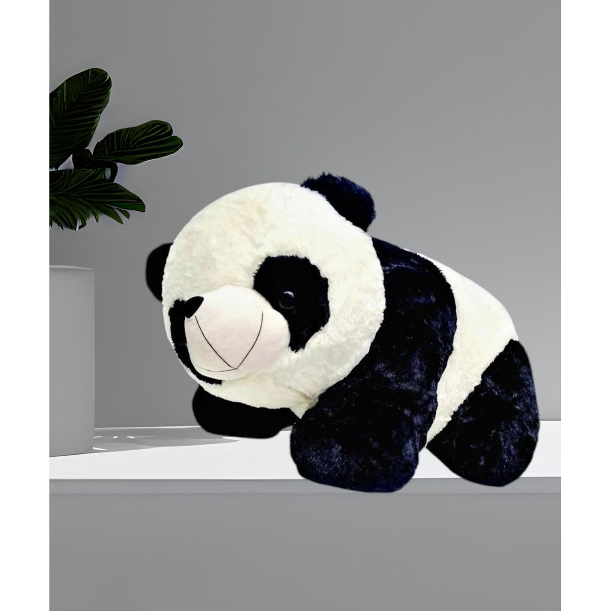 TOPSOC - Peluche Oso Panda 4 Patas 60Cm
