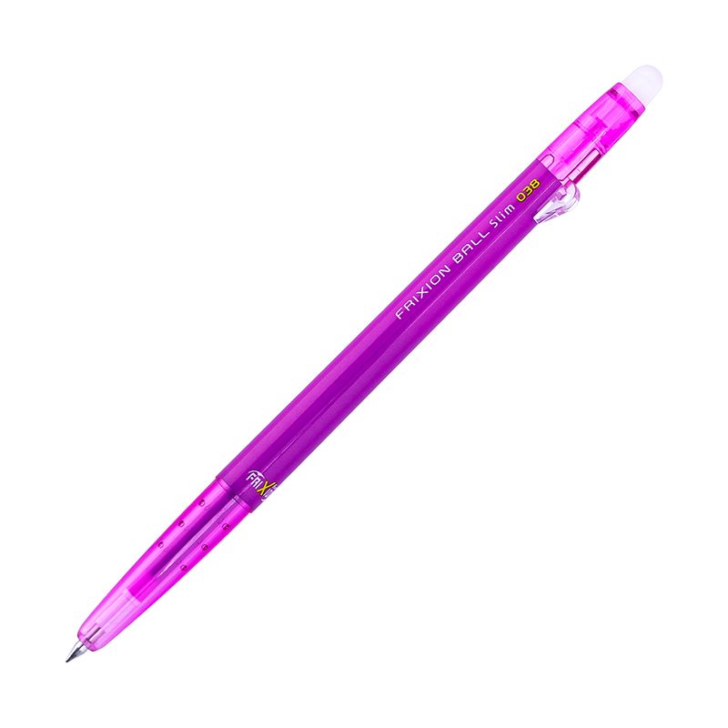 PILOT - Lápiz Gel Frixion Ball Slim 038mm Púrpura Pilot