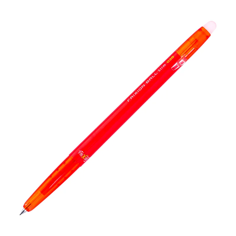 PILOT - Lápiz Gel Frixion Ball Slim 038mm Rojo Pilot
