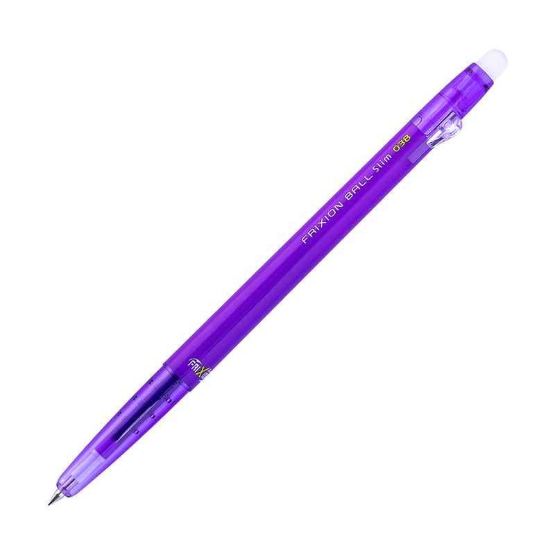 PILOT - Lápiz Gel Frixion Ball Slim 038mm Violeta Pilot