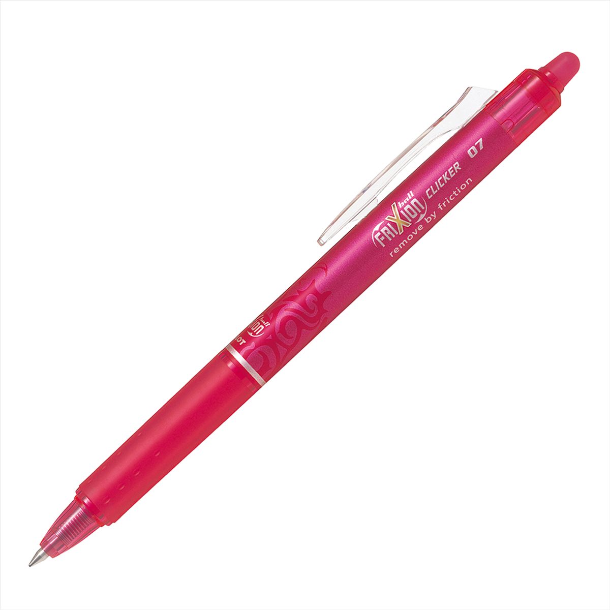 PILOT - Lápiz Gel Frixion Clicker 07mm Rosado Pilot