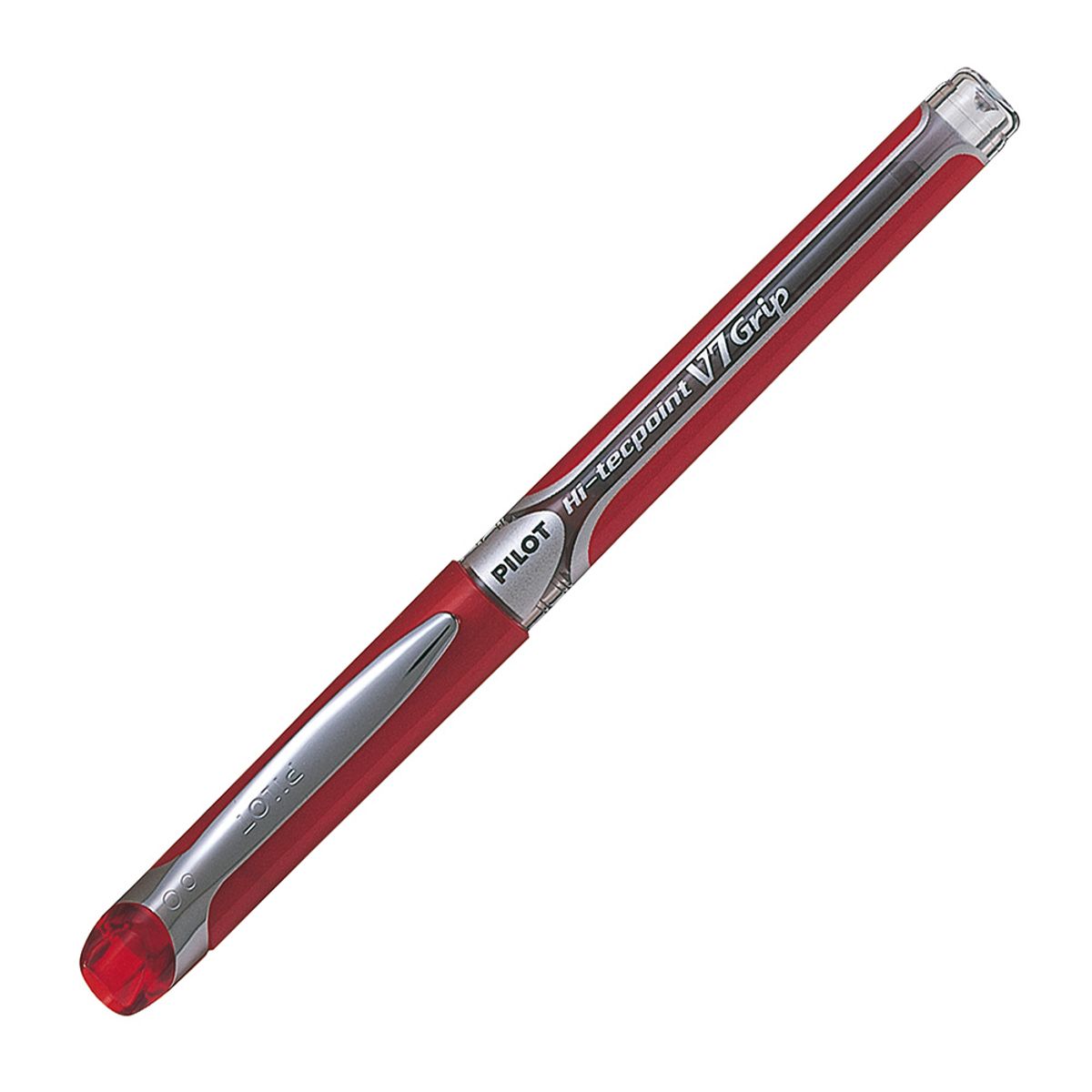 PILOT - Lápiz Tinta Hi-Tecpoint Grip 07mm Rojo Pilot