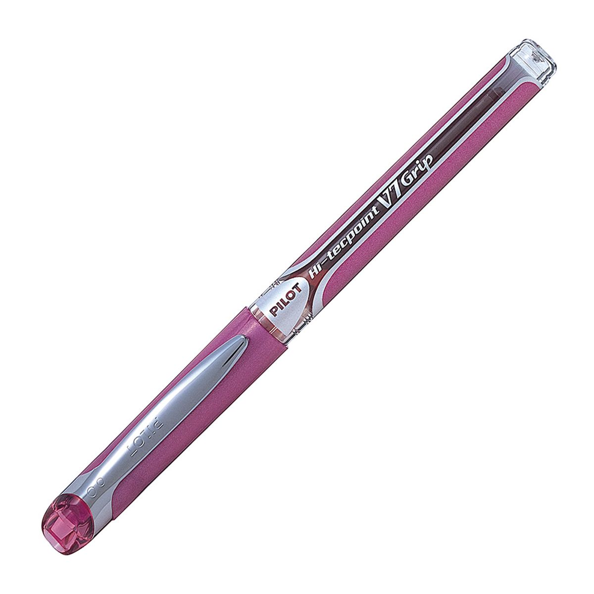 PILOT - Lápiz Tinta Hi-Tecpoint Grip 07mm Rosado Pilot
