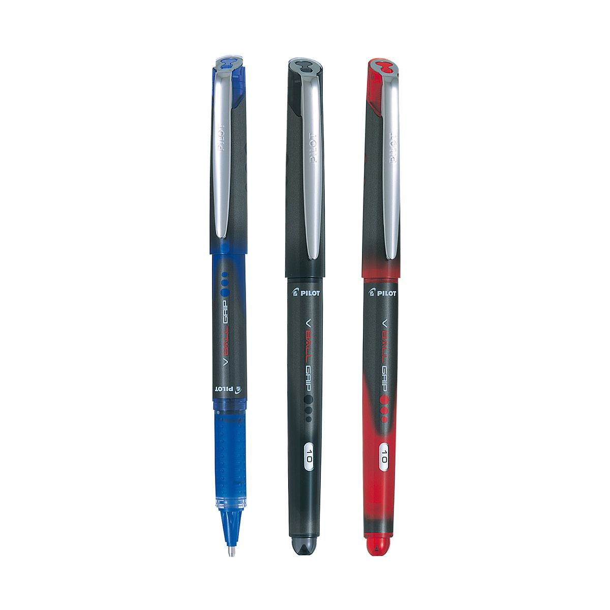 PILOT - Set 3 Lápiz Tinta V Ball Grip 10mm S1 Pilot